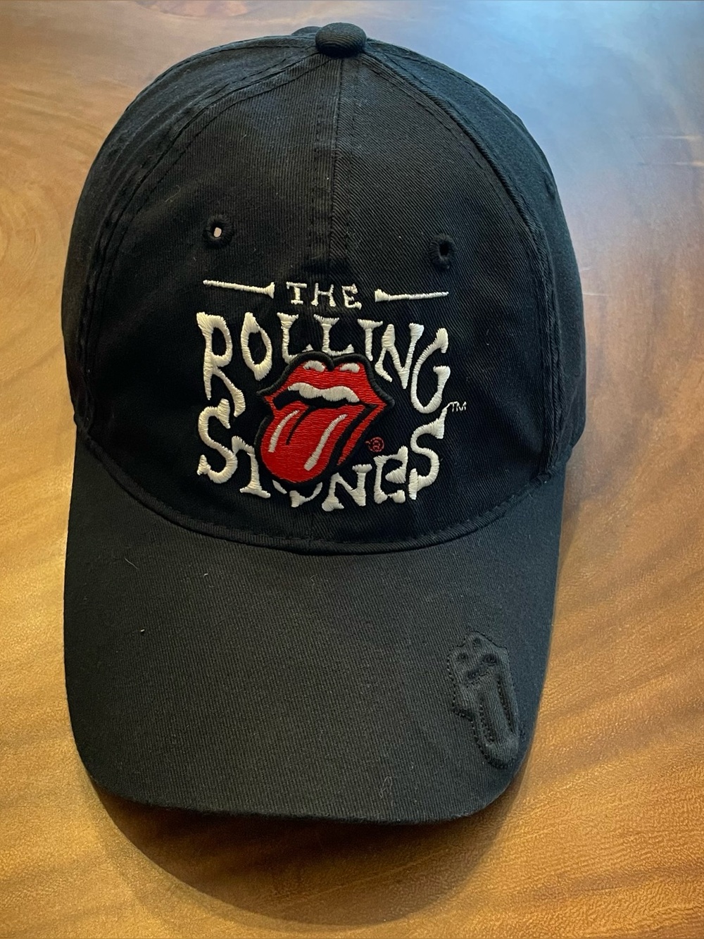 Vintage Rolling Stones Hat baseball cap tongue 2005